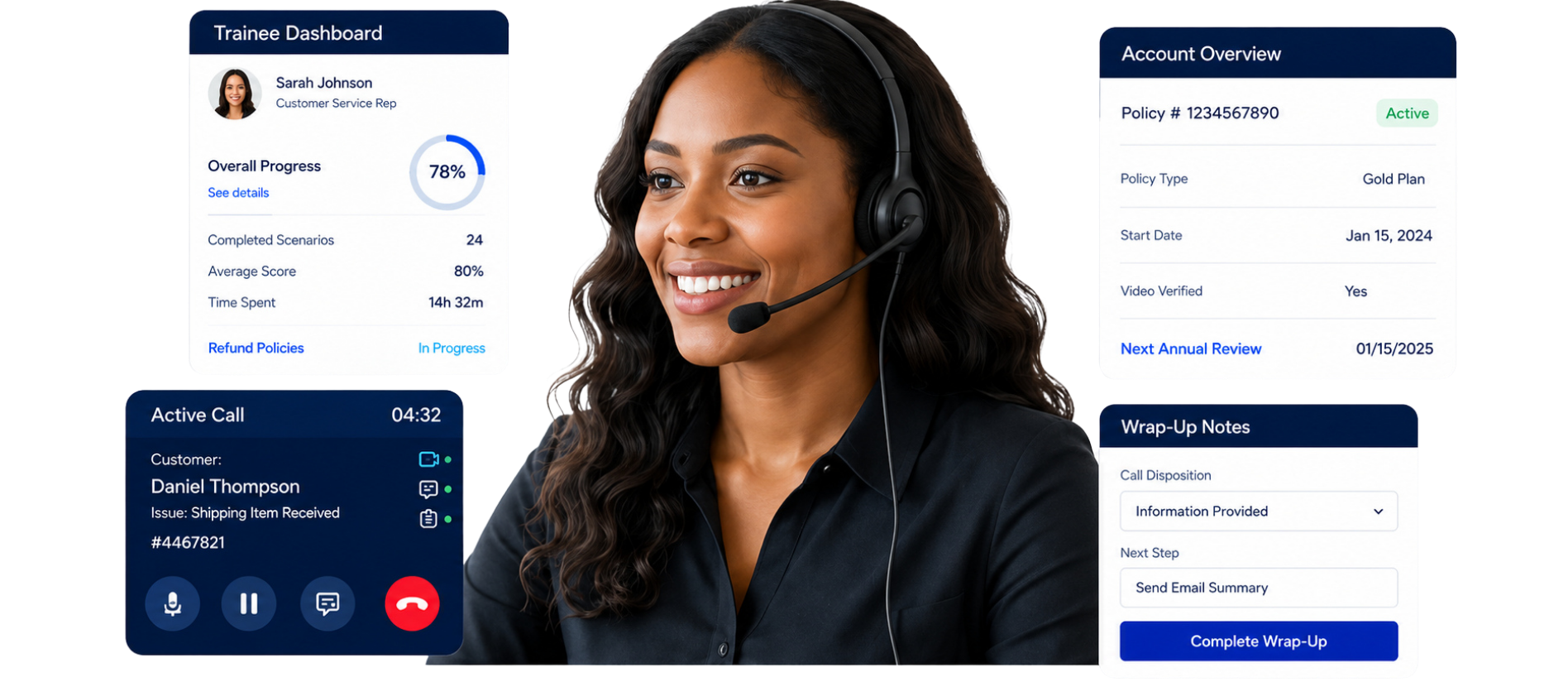 CSRSIM PRO customer service training simulator preview