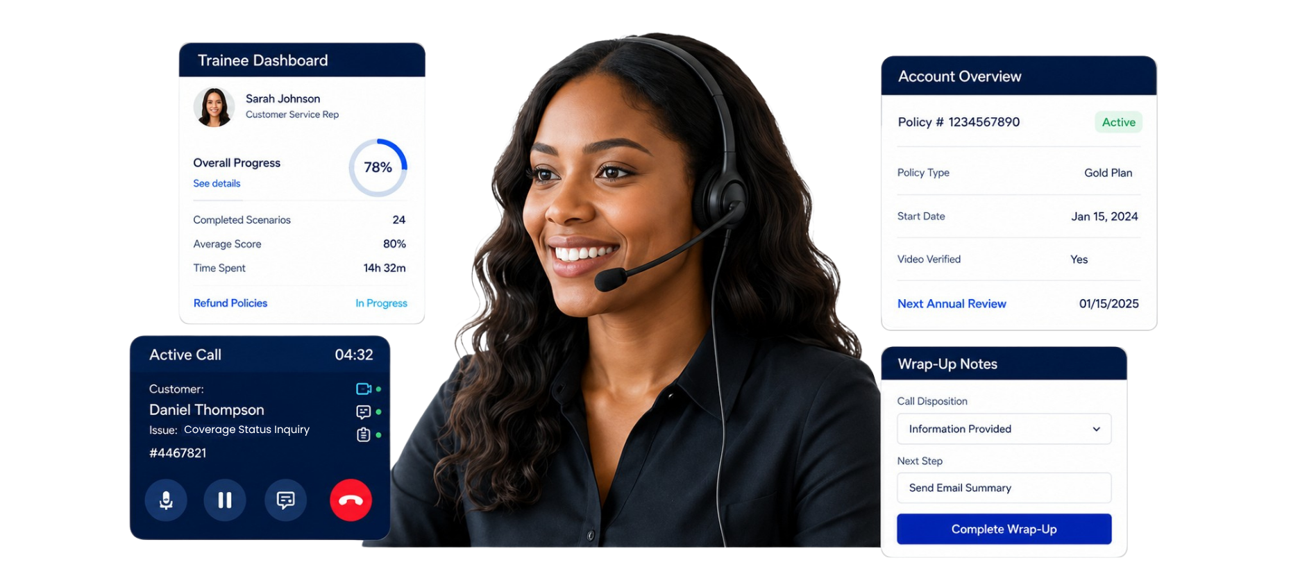 CSRSIM PRO customer service training simulator preview